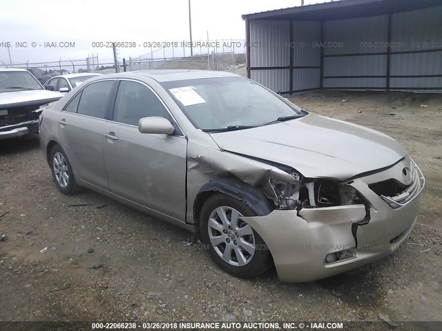 4T1BK46K27U506866 - 2007 TOYOTA CAMRY NEW GENERAT LE/XLE/SE TAN photo 1