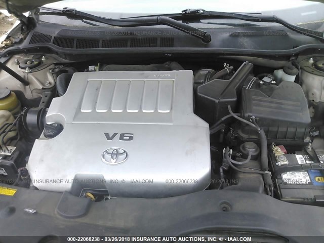 4T1BK46K27U506866 - 2007 TOYOTA CAMRY NEW GENERAT LE/XLE/SE TAN photo 10