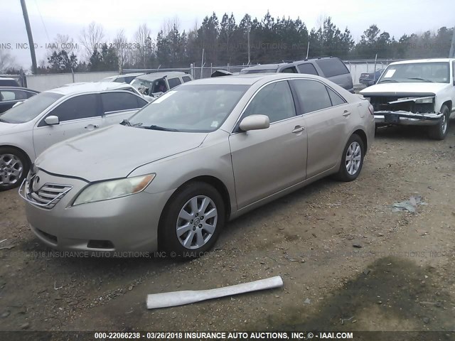 4T1BK46K27U506866 - 2007 TOYOTA CAMRY NEW GENERAT LE/XLE/SE TAN photo 2