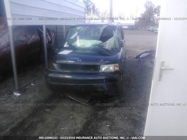 JTLKT324064055362 - 2006 TOYOTA SCION XB შავი ფოტო 2