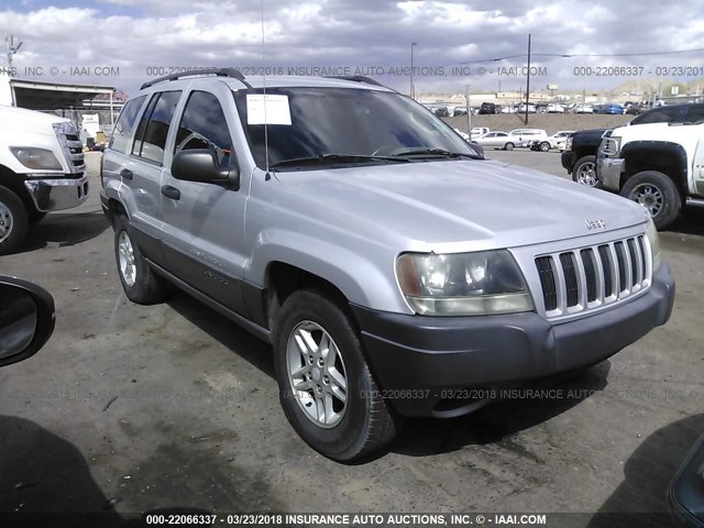 1J4GX48SX4C205069 - 2004 JEEP GRAND CHEROKEE LAREDO/COLUMBIA/FREEDOM 银色 照片 1