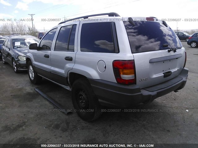 1J4GX48SX4C205069 - 2004 JEEP GRAND CHEROKEE LAREDO/COLUMBIA/FREEDOM 银色 照片 3
