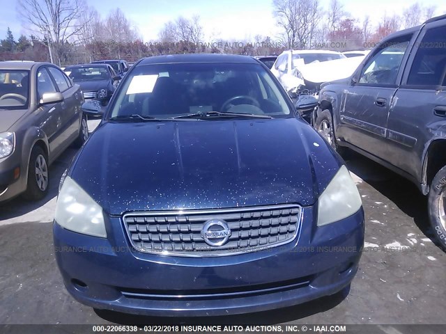 1N4AL11D35N429586 - 2005 NISSAN ALTIMA S/SL BLUE photo 6