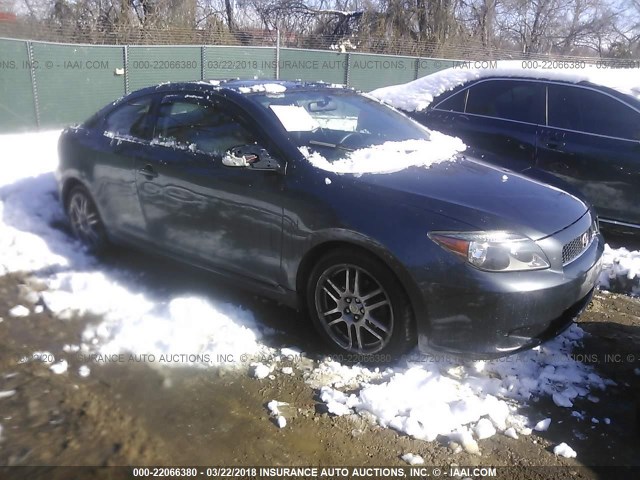 JTKDE177950018654 - 2005 TOYOTA SCION TC 灰色 照片 1