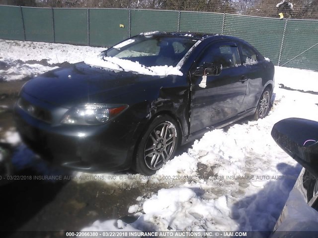 JTKDE177950018654 - 2005 TOYOTA SCION TC 灰色 照片 2