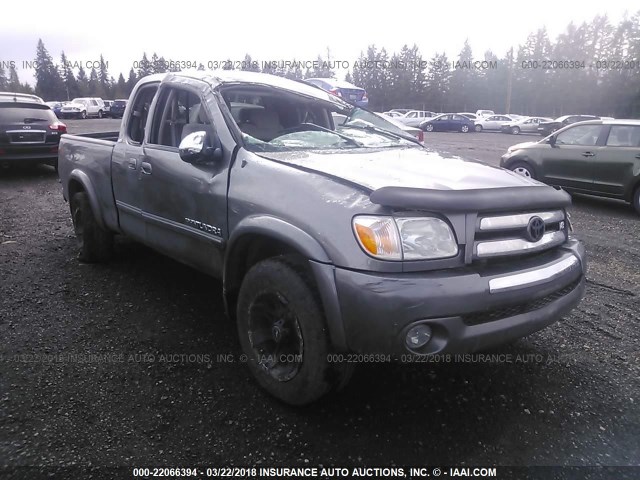 5TBBT44175S466256 - 2005 TOYOTA TUNDRA ACCESS CAB SR5 BEIGE photo 1