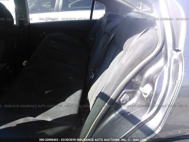 1N4AL11DX6C242214 - 2006 NISSAN ALTIMA S/SL GRAY photo 8