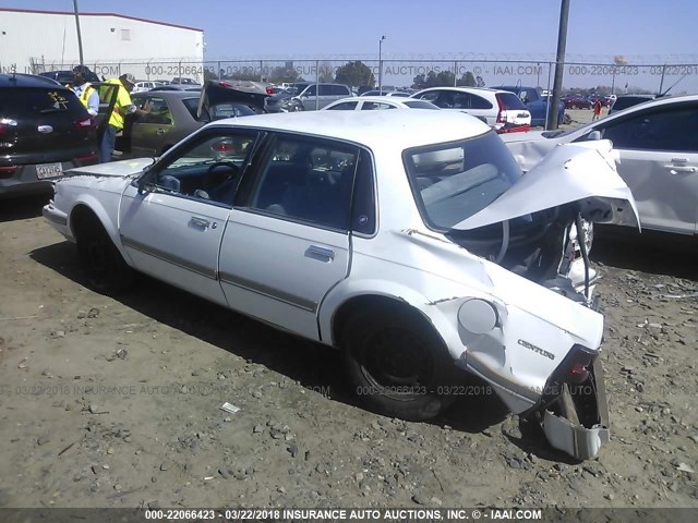 1G4AG55M4T6481845 - 1996 BUICK CENTURY SPECIAL/CUSTOM/LIMITED WHITE photo 3