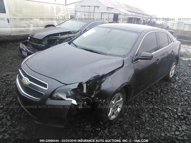 1G11C5SA0DF203237 - 2013 CHEVROLET MALIBU 1LT 灰色 照片 2