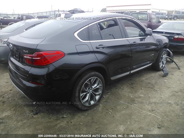 5UXXW3C52H0T78398 - 2017 BMW X4 XDRIVE28I GRAY photo 4