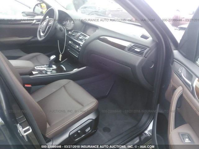 5UXXW3C52H0T78398 - 2017 BMW X4 XDRIVE28I GRAY photo 5