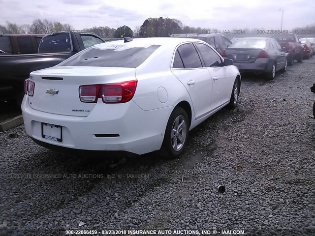 1G11B5SL1FF219759 - 2015 CHEVROLET MALIBU LS 白色 照片 4