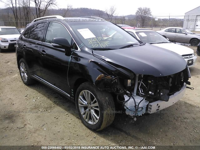 2T2BK1BA2EC245860 - 2014 LEXUS RX 350/BASE/F SPORT BLACK photo 1