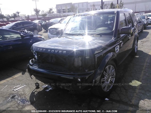 SALAK2D4XBA579222 - 2011 LAND ROVER LR4 HSE LUXURY BLACK photo 2