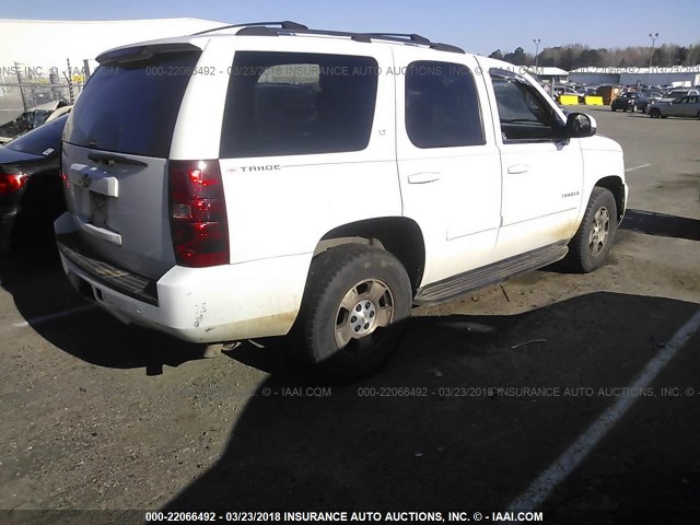 1GNFC13J77R184667 - 2007 CHEVROLET TAHOE C1500 WHITE photo 4