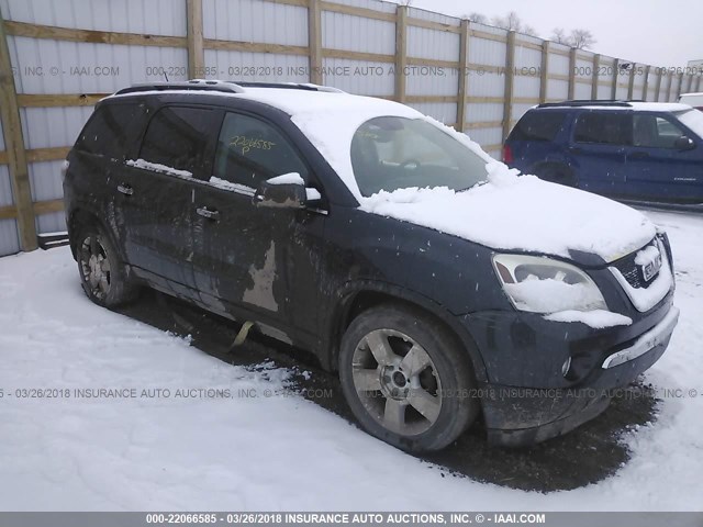 1GKEV33787J159276 - 2007 GMC ACADIA SLT-2 BLACK photo 1