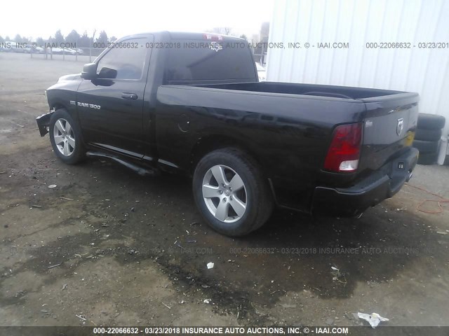 3C6JD6AT0CG141436 - 2012 DODGE RAM 1500 ST BLACK photo 3