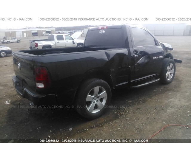 3C6JD6AT0CG141436 - 2012 DODGE RAM 1500 ST BLACK photo 4