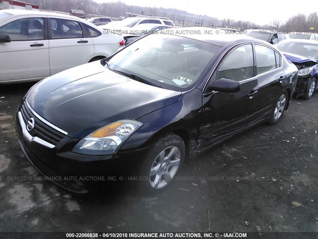 1N4AL21E68N533556 - 2008 NISSAN ALTIMA 2.5/2.5S BLACK photo 2