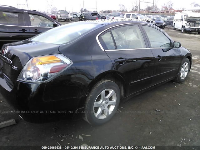 1N4AL21E68N533556 - 2008 NISSAN ALTIMA 2.5/2.5S BLACK photo 4