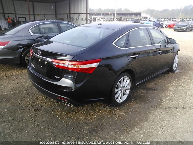 4T1BK1EB4DU072543 - 2013 TOYOTA AVALON PREMIUM/TOURING/LIMITED BLACK photo 4