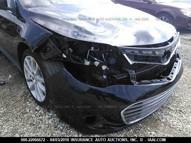 4T1BK1EB4DU072543 - 2013 TOYOTA AVALON PREMIUM/TOURING/LIMITED BLACK photo 6