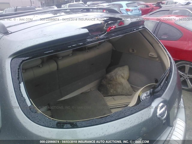 JN8AZ08W26W533593 - 2006 NISSAN MURANO SL/SE/S GRAY photo 6