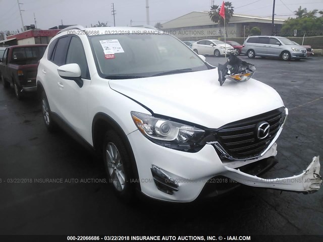 JM3KE2CY0G0893599 - 2016 MAZDA CX-5 TOURING WHITE photo 1