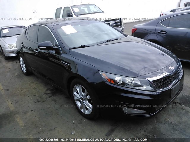 KNAGN4A78B5108419 - 2011 KIA OPTIMA EX/SX BLACK photo 1