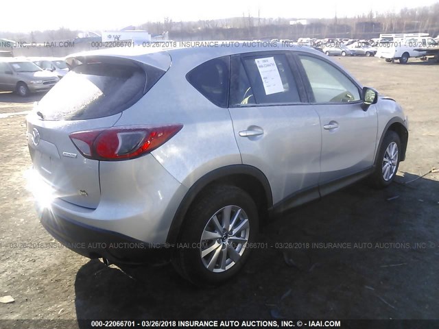 JM3KE4CY4G0674995 - 2016 MAZDA CX-5 TOURING GRAY photo 4