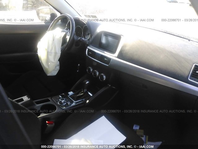 JM3KE4CY4G0674995 - 2016 MAZDA CX-5 TOURING GRAY photo 5