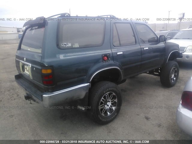 JT3VN39W3S0206971 - 1995 TOYOTA 4RUNNER VN39 SR5 绿色 照片 4