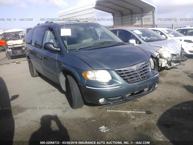 2C4GP64L65R117161 - 2005 CHRYSLER TOWN & COUNTRY LIMITED GRAY photo 1