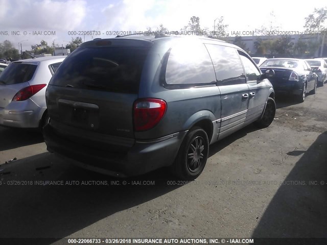 2C4GP64L65R117161 - 2005 CHRYSLER TOWN & COUNTRY LIMITED GRAY photo 4