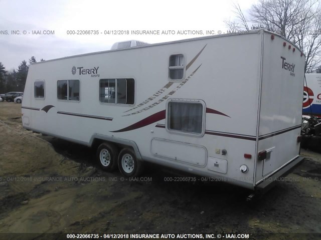 1EA2S292X22802861 - 2002 FLEETWOOD CAMPER  WHITE photo 3