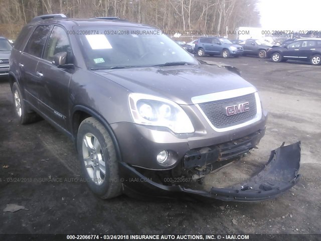 1GKEV23768J243432 - 2008 GMC ACADIA SLT-1 Braun Foto 1