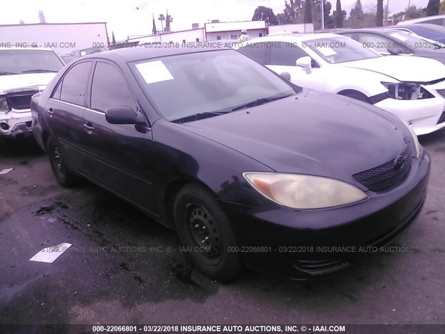 4T1BE32K04U299347 - 2004 TOYOTA CAMRY LE/XLE/SE BLACK photo 1