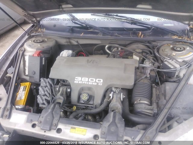 2G4WB52K0W1596851 - 1998 BUICK REGAL LS 银色 照片 10