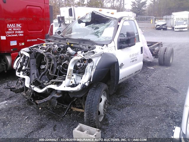 IFDUF5HT7GEA95192 - 2016 FORD F550 SUPER DUTY WHITE photo 2