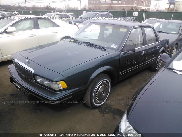 1G4AG5543S6402387 - 1995 BUICK CENTURY SPECIAL Dark Blue photo 2