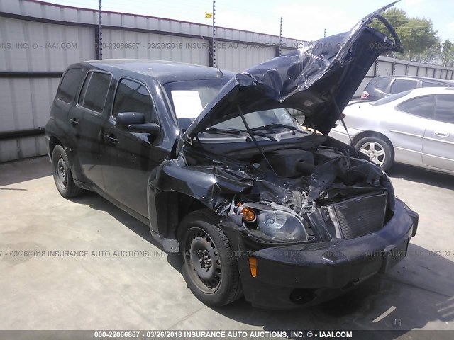 3GNBAADB9AS641138 - 2010 CHEVROLET HHR LS BLACK photo 1