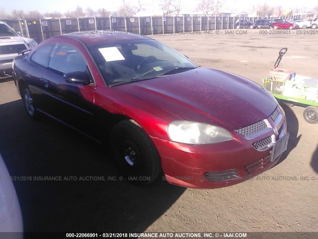 4B3AG42G03E182808 - 2003 DODGE STRATUS SE RED photo 1