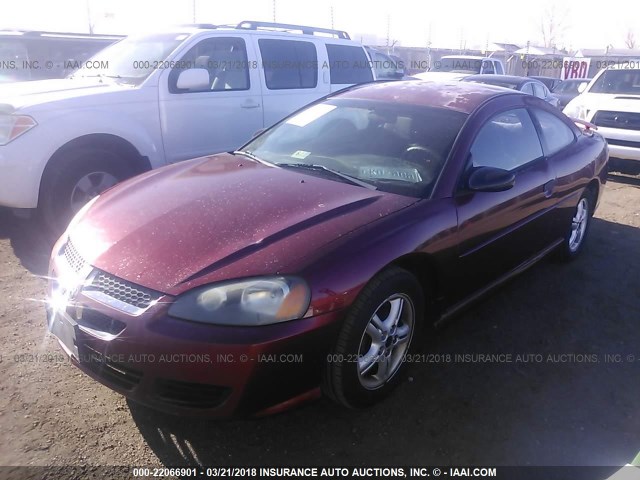 4B3AG42G03E182808 - 2003 DODGE STRATUS SE RED photo 2