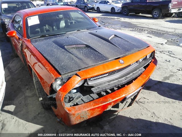2B3LJ74W59H524319 - 2009 DODGE CHALLENGER SRT-8 橙色 照片 1