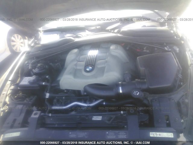 WBAEH73475B191642 - 2005 BMW 645 CI AUTOMATIC 黑色 照片 10