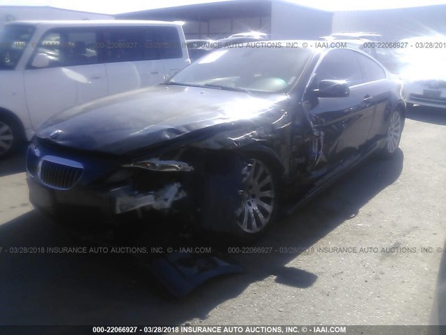 WBAEH73475B191642 - 2005 BMW 645 CI AUTOMATIC 黑色 照片 2