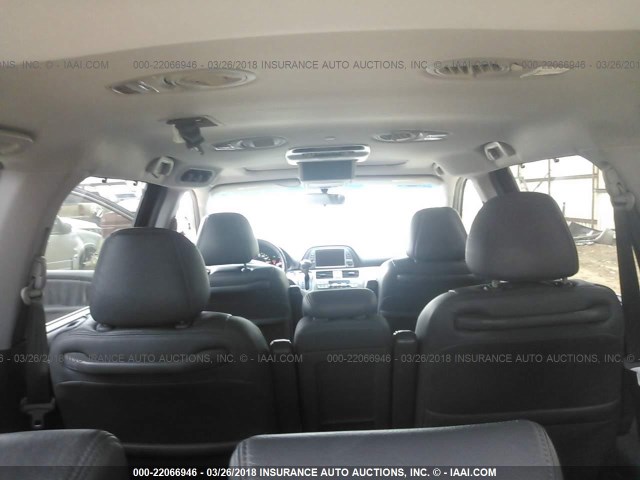 5FNRL38796B435952 - 2006 HONDA ODYSSEY EXL ვერცხლისფერი ფოტო 8