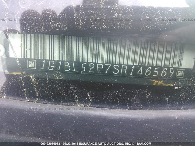 1G1BL52P7SR146569 - 1995 CHEVROLET CAPRICE / IMPALA CLASSIC/SS WHITE photo 9