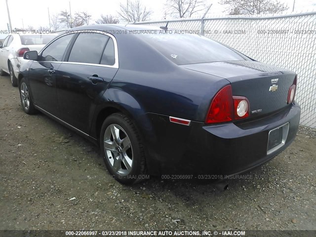 1G1ZH57B184286345 - 2008 CHEVROLET MALIBU 1LT 蓝色 照片 3