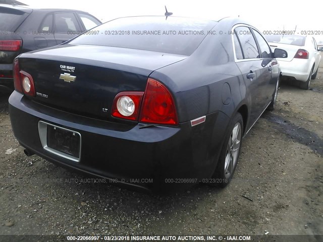 1G1ZH57B184286345 - 2008 CHEVROLET MALIBU 1LT 蓝色 照片 4